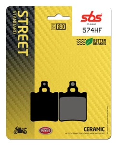 Cagiva N90 125 1991-1998 SBS Sintered Front Brake Pad 574HF - Imagen 1 de 5