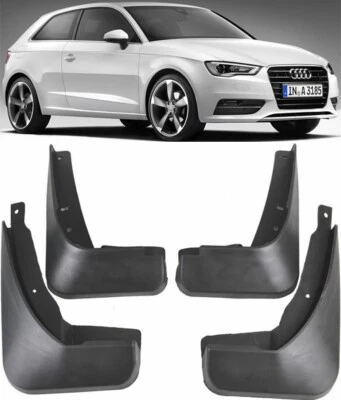 Genuine Full Set Splash Guards Mud Flaps Fender For 2013-2016 Audi A3 Sportback - Image 1 of 4