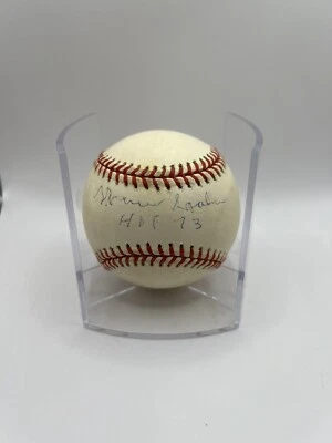 Warren Spahn Signed Official National League Rawlings Baseball W/ Cube Beckett - Image 1 of 4