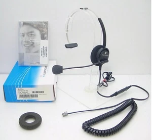 Plantronics Supra P51N-U10P Mono Direct Connect RJ9 Headset 26595-02 NEW - Picture 1 of 1