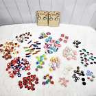 300+ Buttons Novelty Fun  Crafts Hair Bows Sparkly Kids Dress It Up Hobby Lobby