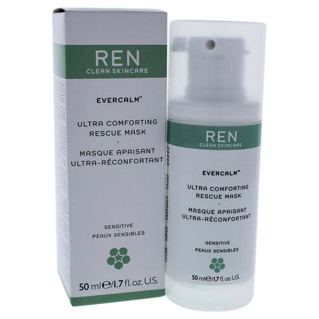 Evercalm Ultra Comforting Rescue Mask by REN for Unisex - 1.7 oz Mask — 第 1/1 张图片