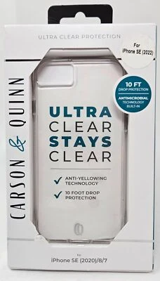 Funda Carson & Quinn Ultra Transparente para Apple iPhone SE 2ª / 3ª Generación iPhone 8/7 Foto 1 de 3