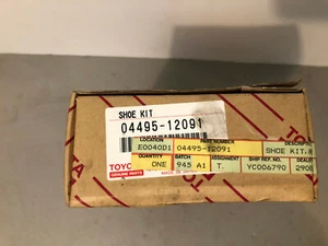 TOYOTA OEM Rear Brake Shoes 04495-12091 1983-88 Tercel - Picture 1 of 2