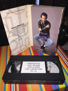 Dennis Miller Live (HBO/CONSIDERATION) Tom Hanks Ed Harris NTSC USA VHS **RARE** - Picture 1 of 3