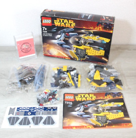 LEGO Star Wars Jedi Starfighter & Vulture Droid 7256 In 2005 Open Box New #489