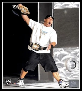 WWE JOHN CENA OFFICIAL LICENSED 8X10 WRESTLING PHOTO AUTHENTIC PHOTO FILE 34 - Picture 1 of 1