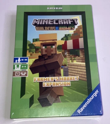 Minecraft Builders and BIOMes Farmers Market Expansion Set Ravensburger Game New - Image 1 of 2