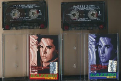 Gazebo Remixes 1 + 2 2003 2 x Cassette Ukraine Licensed Cassette NM italo disco - Image 1 of 4