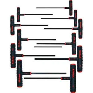 Eklind 60911 - 11 Pc 5/64" - 3/8" SAE Power T-Handle Hex Key Set- 9" Made in USA - Picture 1 of 1