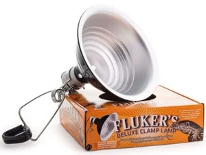 Flukers Clamp Lamp with Switch 150 Watt (8.5" Diameter) - Picture 1 of 1
