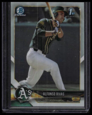 2018 Bowman Draft #BDC-141 Alfonso Rivas Chrome Refractors - Image 1 of 2