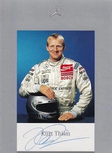 Kurt Thiim - Mercedes Benz Racing Driver Signed Photo - Picture 1 of 2