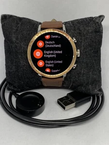 Fossil Gen 4 Authentic Digital Dial Smart Watch Custom Band FTW6016 LT348 - Photo 1 sur 12