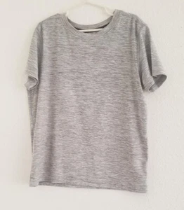Old Navy Boys Active Shirt Gray Short Sleeve Workout Breathe On Shirt Size Small - Picture 1 of 5