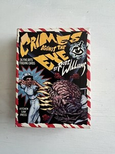 Crimes Against the Eye  36 Fine Art Cards Kitchen Sink Press Robert Williams