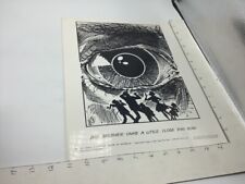 Original Poster "Cartoon History of Watergate" BIG BROTHER CAME A LITTLE CLOSER