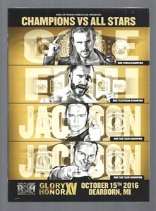 Adam Cole ROH Glory By Honor XV 2016 NEW DVD Ring Of Honor AEW WWE Pro Wrestling - Afbeelding 1 van 2