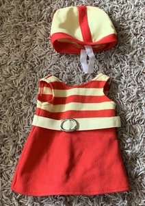 American Girl Doll KIT'S 1934 traje de baño, traje de baño rojo y amarillo y gorra de baño - Imagen 1 de 9