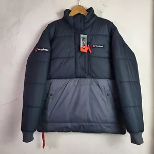 Chaqueta Pullover Berghaus Para Hombres Pequeña Selapass Aislada Gris Acolchada Senderismo... - Imagen 1 de 18
