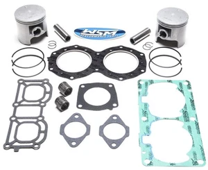 Yamaha 700 701 61X Super Jet Waverunner 3 Top End Rebuild Kit Piston Gasket +1Mm - Picture 1 of 1