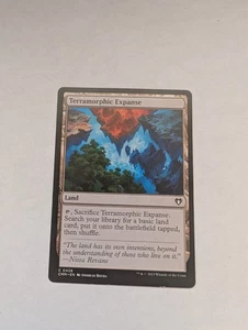 Terramorphic Expanse Commander Masters Regular MTG MTG - Picture 1 of 1