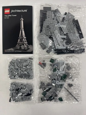 Lego 21019 Architecture The Eiffel Tower New In Sealed Bags With Instructions - Image 1 of 4