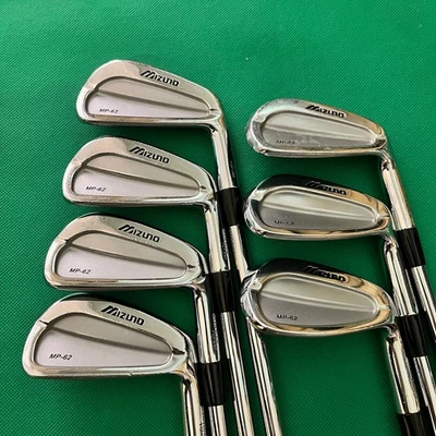 Mizuno MP-62 Iron Set 7pcs 4-Pw Flex S Stiff Dynamic Gold S200 Golf Clubs - Image 1 of 4