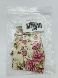 NEW Longaberger May Series Peony Basket Liner #2558547 100% Cotton - Picture 1 of 7