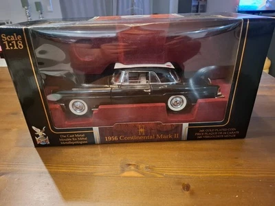 Modellauto Continental Mark II 1956, 1:18 schwarz - Bild 1 von 4