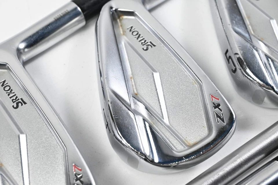 Srixon Z-Forged/Zx7 Combo Irons / 3-9i / Stiff Flex KBS Tour C-Taper 120 Shafts - Image 1 of 4