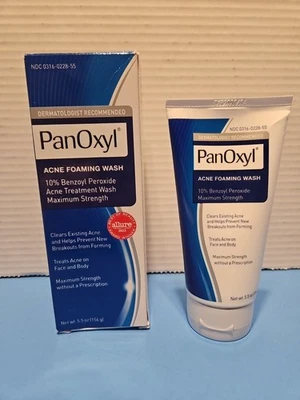 PanOxyl Acne Foaming Wash Benzoyl Peroxide 10% Maximum Strength * - Image 1 of 4