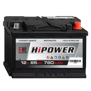 Autobatterie 12V 85Ah 780A/EN Starterbatterie ersetzt 70 71 72 74 77 80 Ah *NEU* - Bild 1 von 7