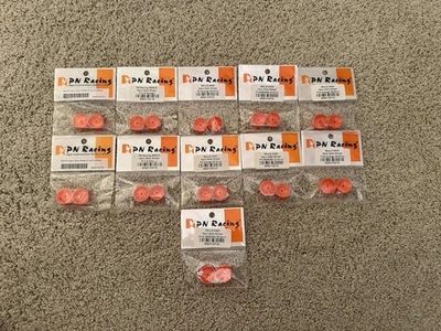 (11) PARES - PN Racing Mini-Z Racer Mini-Z AWD Aero Dish Ruedas - Naranja - ¡NUEVO! Foto 1 de 4