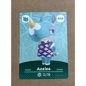 Azalee #446 - Willkommen bei Animal Crossing Amiibo Karte - Serie 5 (Authentisch) - Bild 1 von 2