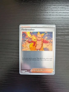 Pokemon ME02: Phantasmal Flames - Firebreather - Reverse Holo 089/094 - Picture 1 of 2