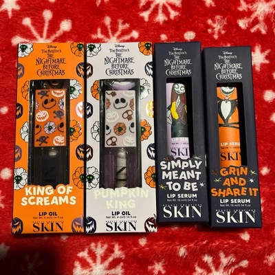 Блеск для губ и помада The Nightmare Before Christmas упаковка 4 шт. - Изображение 1 из 2