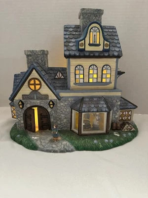 Casa de luz de té vintage Old World Village PartyLite Candle Shoppe 9-1/2" P7315 #1 Foto 1 de 4
