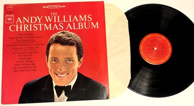 Andy Williams  Christmas Album Lp  l  1980s press Ex - Image 1 of 4