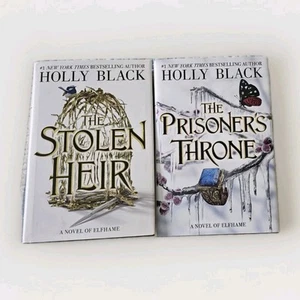 The Stolen Heir & The Prisoner’s Throne Holly Black Folk Of The Air Duology HB - Foto 1 di 6