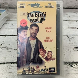 The Egg and I [1947 VHS Release] Tape Ma & Pa Kettle Collection Comedy Movie - Bild 1 von 4