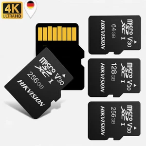 1/3/5/10 x micro SD Karte 4K Speicherkarte 64GB 128GB 256GB inklusive SD Adapter - Bild 1 von 14
