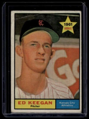 1961 Topps #248 Ed Keegan - Image 1 of 2