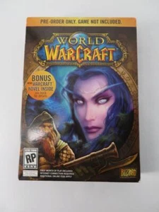 NUEVO - World of Warcraft Pre-orden Raro 1ª Impresión de WoW (Windows PC 2004) SELLADO - Imagen 1 de 17