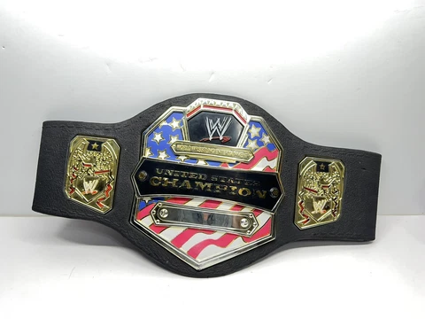 WWE WWF United States Champion Wrestling Belt Kids Foam Replica Jakks 2003 Cover