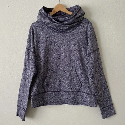 Sudadera con Capucha Lucy Activewear Pullover Forrada de Vellón para Mujer Grande L Púrpura Foto 1 de 4