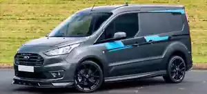 Fits Ford Transit Connect M Sport Vinyl Graphics Kit Decals Both Sides - Picture 1 of 3