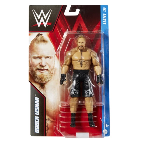 Brock Lesnar - Series 135 Mattel Toy Wrestling Action Figure Cover