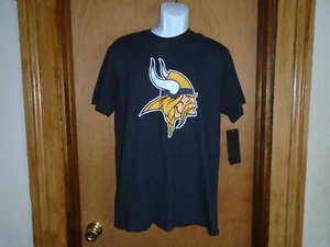Minnesota Vikings OTS Men's Weathered Logo T Shirt M NWT - Picture 1 of 5