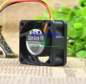 For 0.08A 4015 4CM Sanyo 109P0424H7D28 24V inverter cooling fan 3-wire - Afbeelding 1 van 1